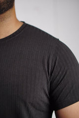 Poplin Cool T-Shirt - Black