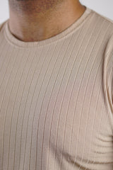 Poplin Cool T-Shirt - Beige